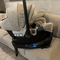 Nuna PIPA RX Infant Car Seat + Relax Base – Like New