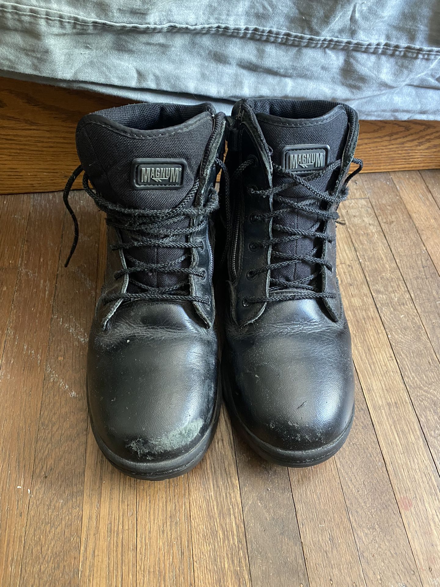 Used Steel Toe Boots