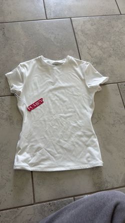 Pumify White Crew Neck T-Shirt