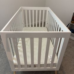 Crib With Mattress