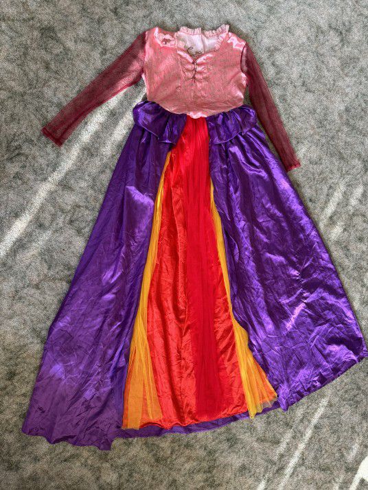 New Xl Dress Renaissance Peasant Dress Costume Hocus Pocus Witch Princess 
