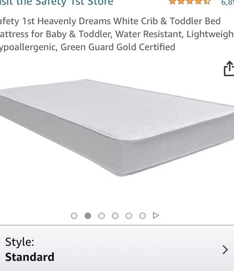 Safety 1st Crib / Toddler Bed Mattress for Sale in Bothell, WA OfferUp