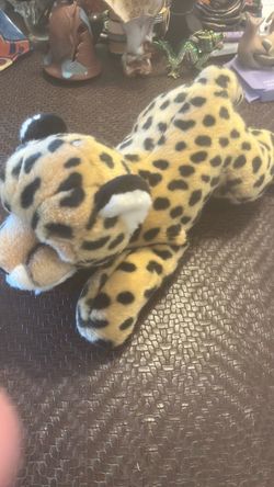 Aurora World Plush Flopsie 13” CHEETAH