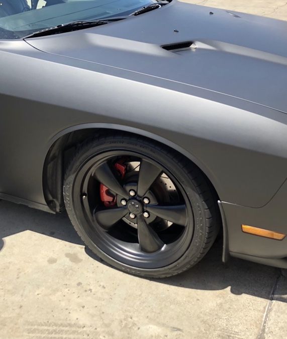 2010 Dodge Challenger RT Classic Rims 20x8 Matt Black Or Best Offer!