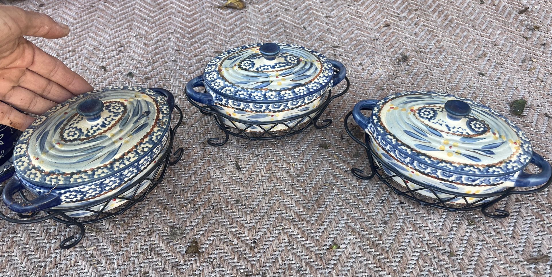 Temp-ration Ceramic Mini Pots 