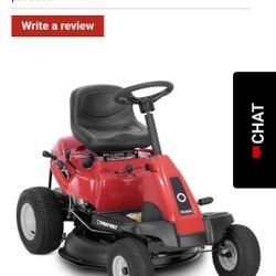 riding lawnmower