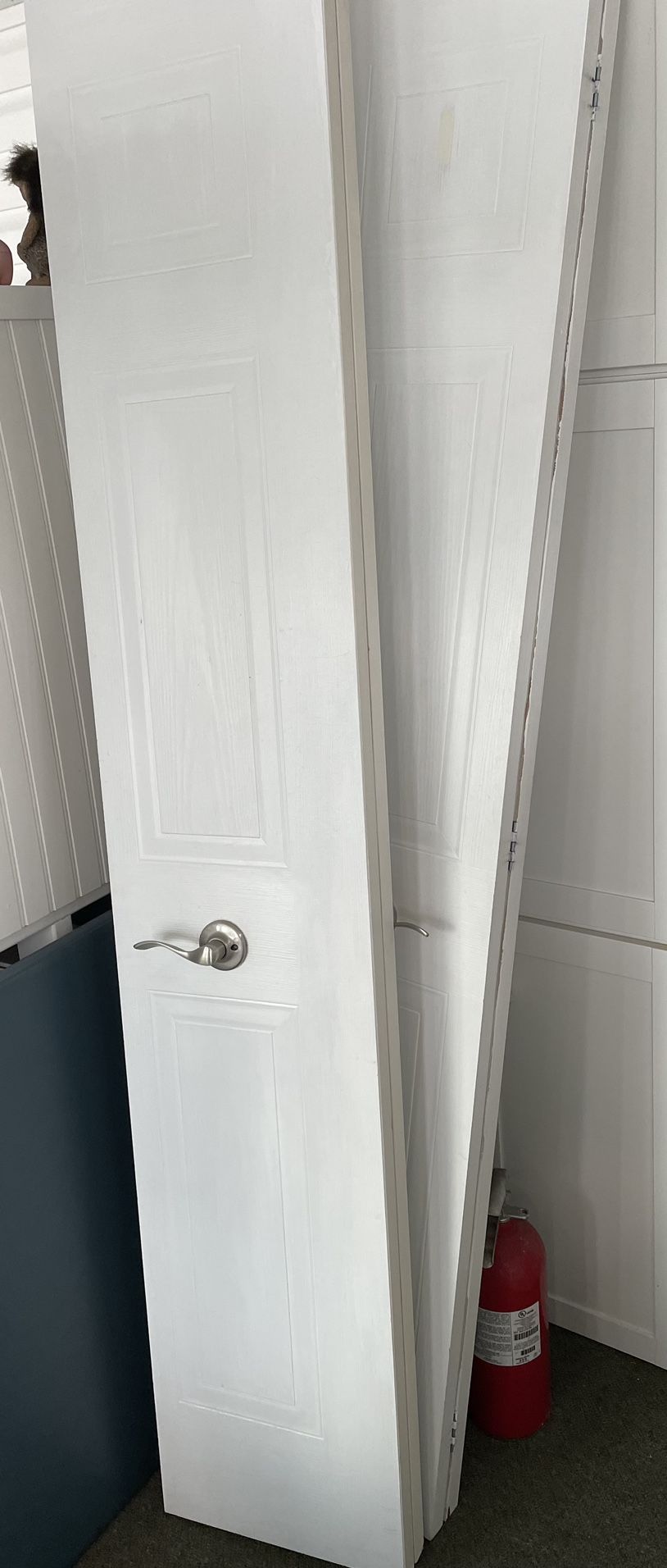 2 Bi-fold Closet Doors 30” X 80” x 1.5” White
