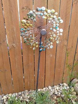 40" Yard Spinner Garden Stake "As Is"