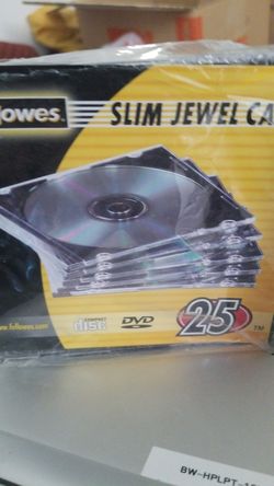 DVD or CD cases