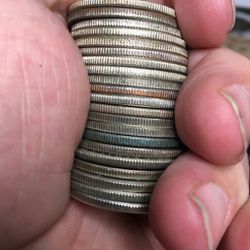 Four rolls of 40% silver Kennedy half dollars available