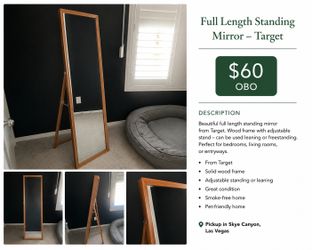 Full Length Stand Mirror