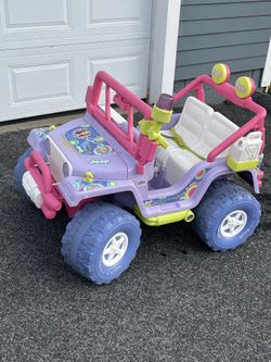 Electric Barbie Jeep For Local Sale