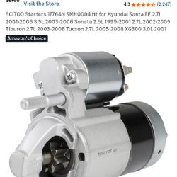 Starter 2003 Hyundai Santa Fe 