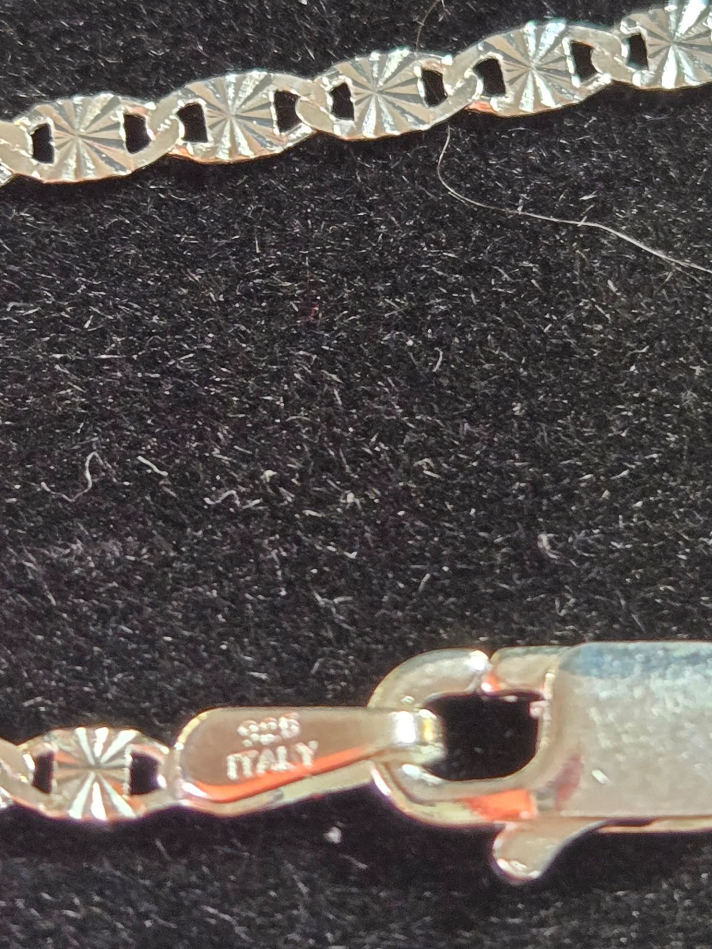 20" Mariner Chain 925 Italy 2mm