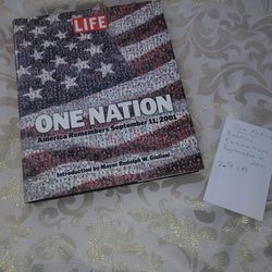 One Nation September 11 Memorial Hardcover Book