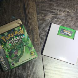 New Pokémon Emerald In Box