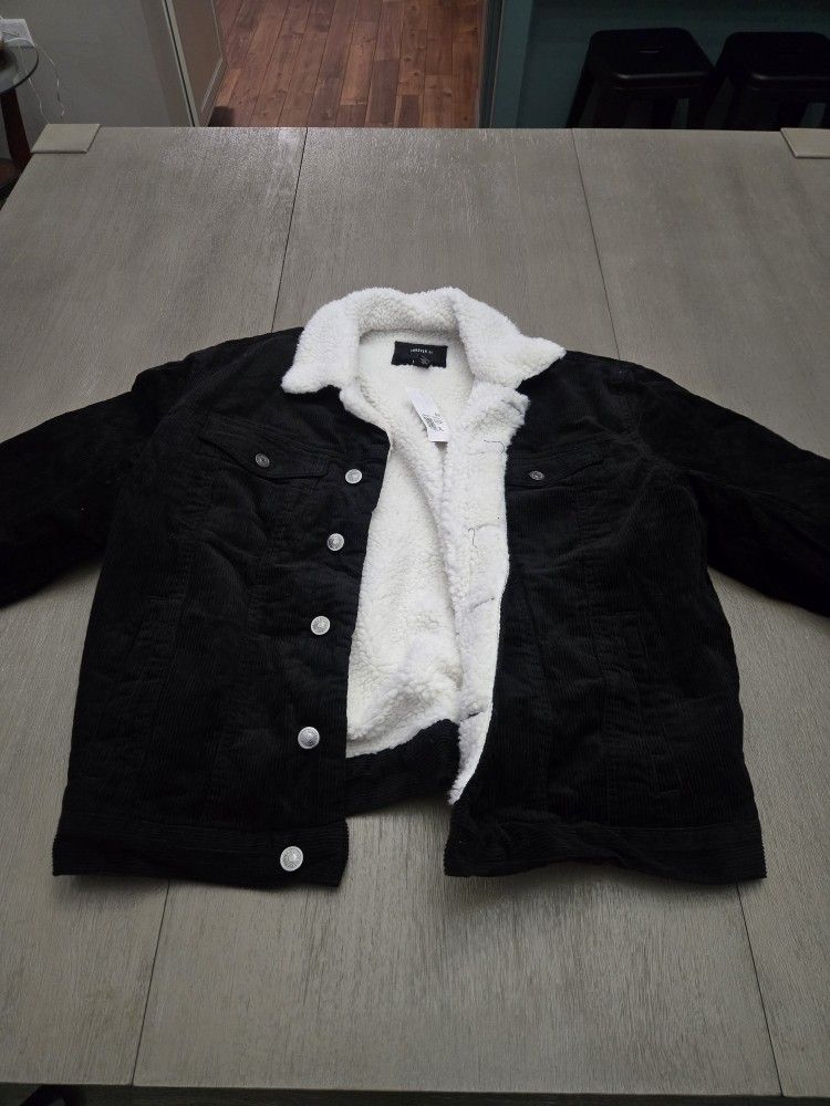 Mens Forever 21 Trucker Jacket