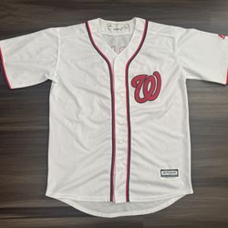 Majestic Washington Nationals Trea Turner #7 Cool Base MLB Jersey Adult Medium