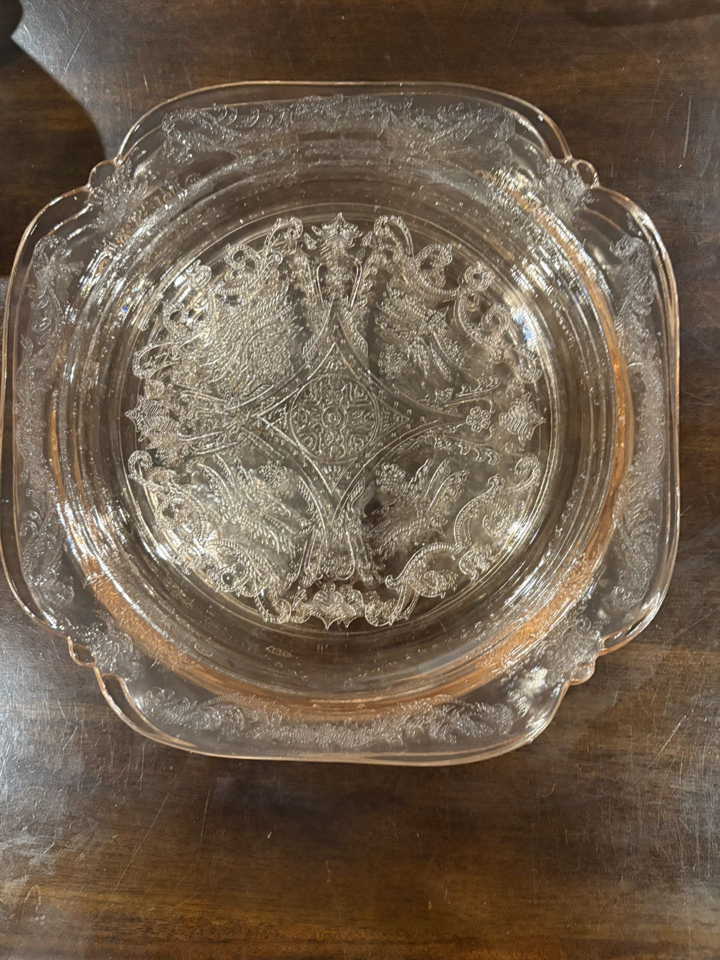 πΈ Vintage Pink Depression Glass β Madrid Pattern by Federal Glass β 8-Piece Lot