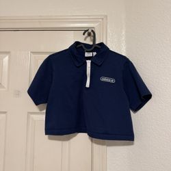 Adidas Crop Zip Polo