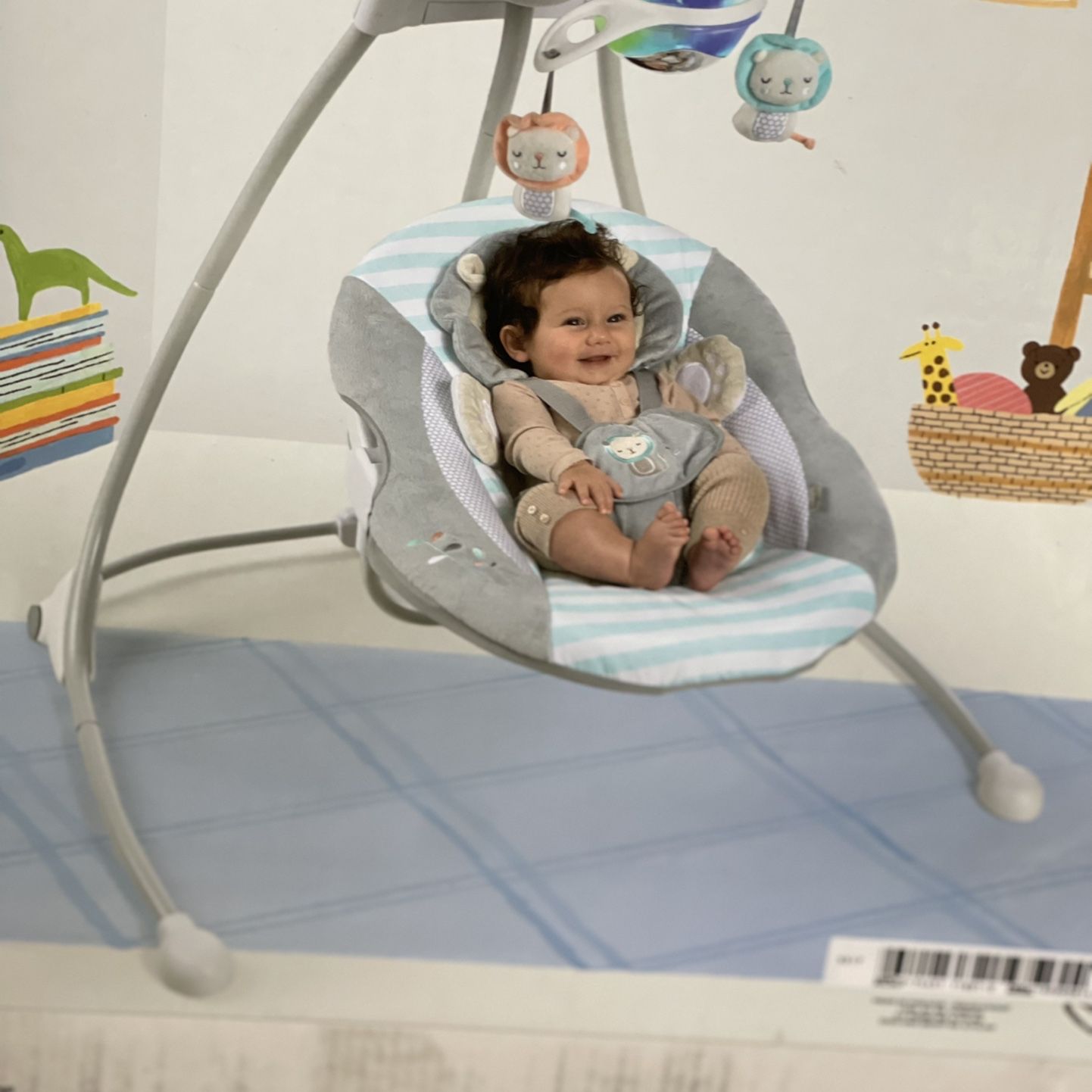 Ingenuity Inlighten Cradling Swing Flora The Unicorn Babies R Us Canada