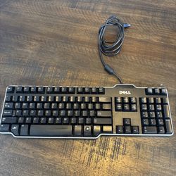 Dell Black Computer Standard Keyboard Sk-8115 USB Wired Tested Works