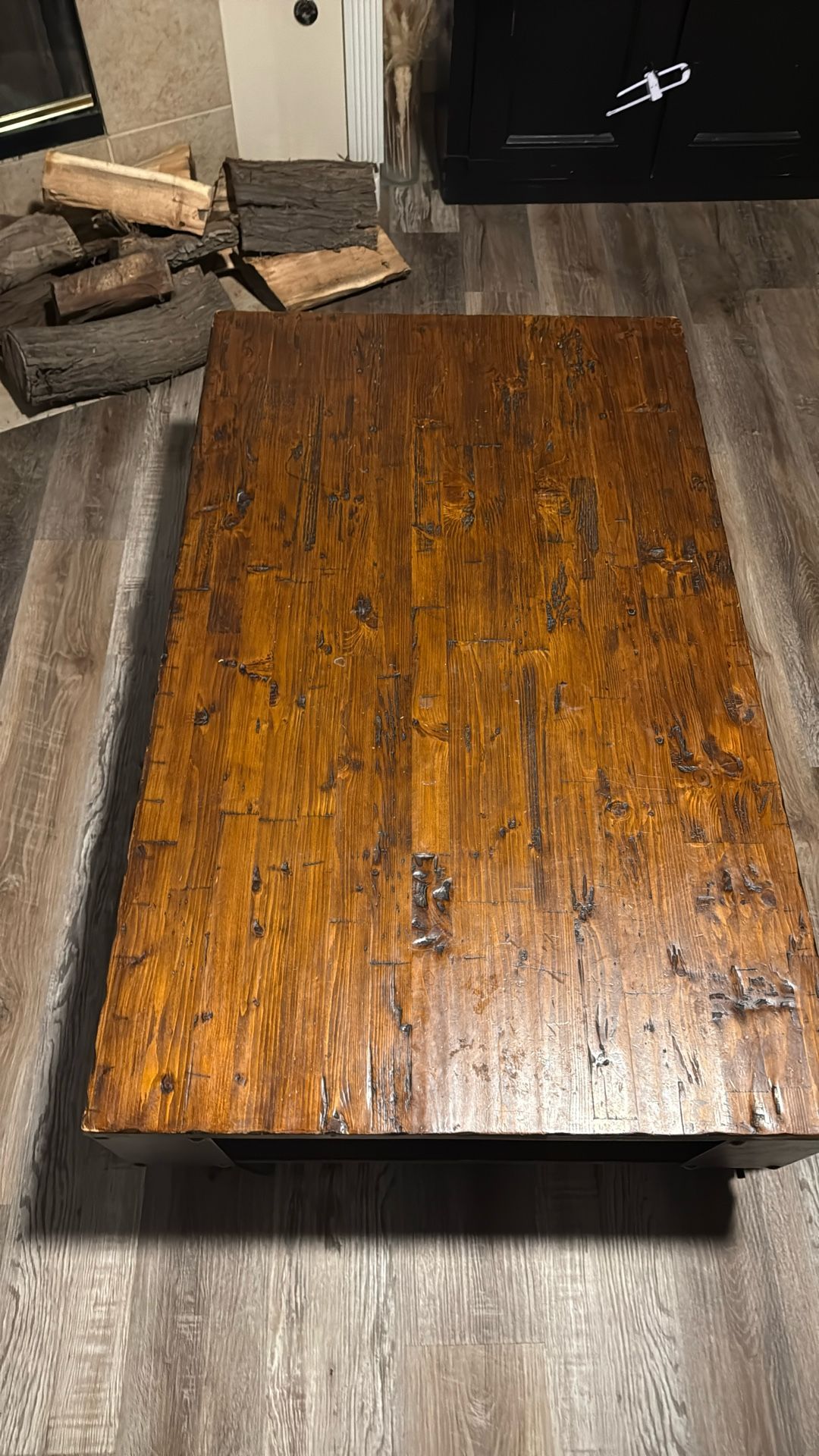 Coffe Table On Wheels Heavy Duty.