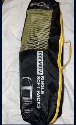Surf Racks FCS Singe Soft Racks With D Rings New 