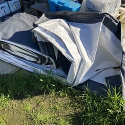 Carport Tarp 10x20 With Doors 