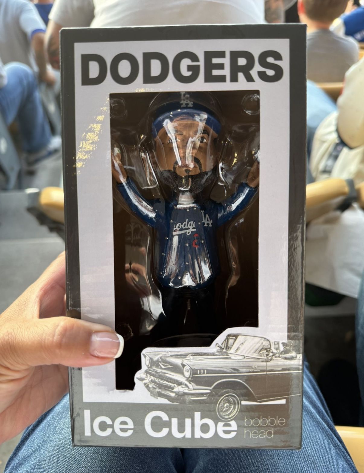 DODGERS ICE CUBE BOBBLEHEAD 2025
