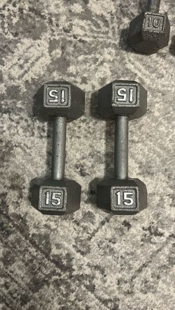 15lb Dumbbells 