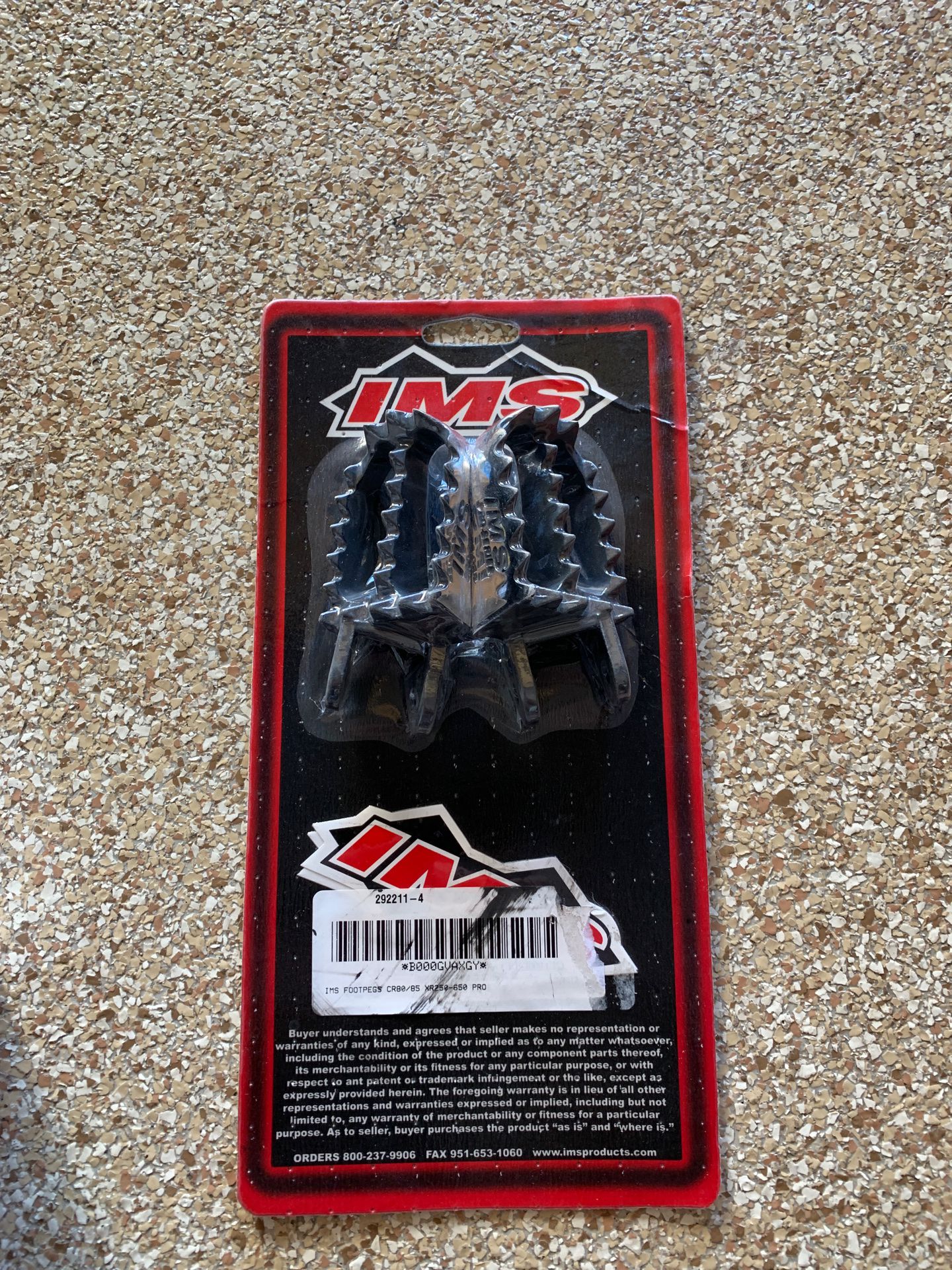 IMS Pro Series Footpegs - Brand New Never Opened