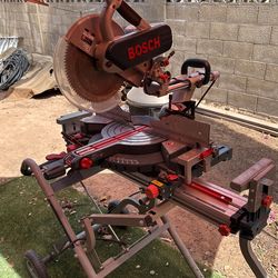 Bosch Miter Saw Model 542L With Stand