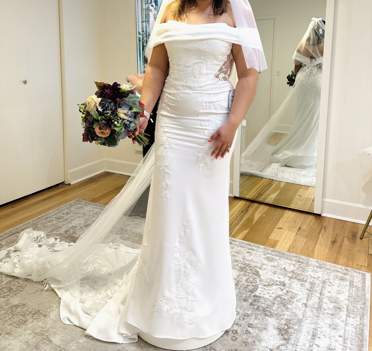 Brand New Tags Still On Wedding Dress