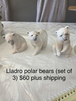 Lladro - Polar Bears