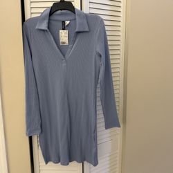 Blue Dress H&M Brand New (L)