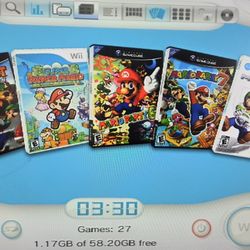 Wii with 5000 retro games
