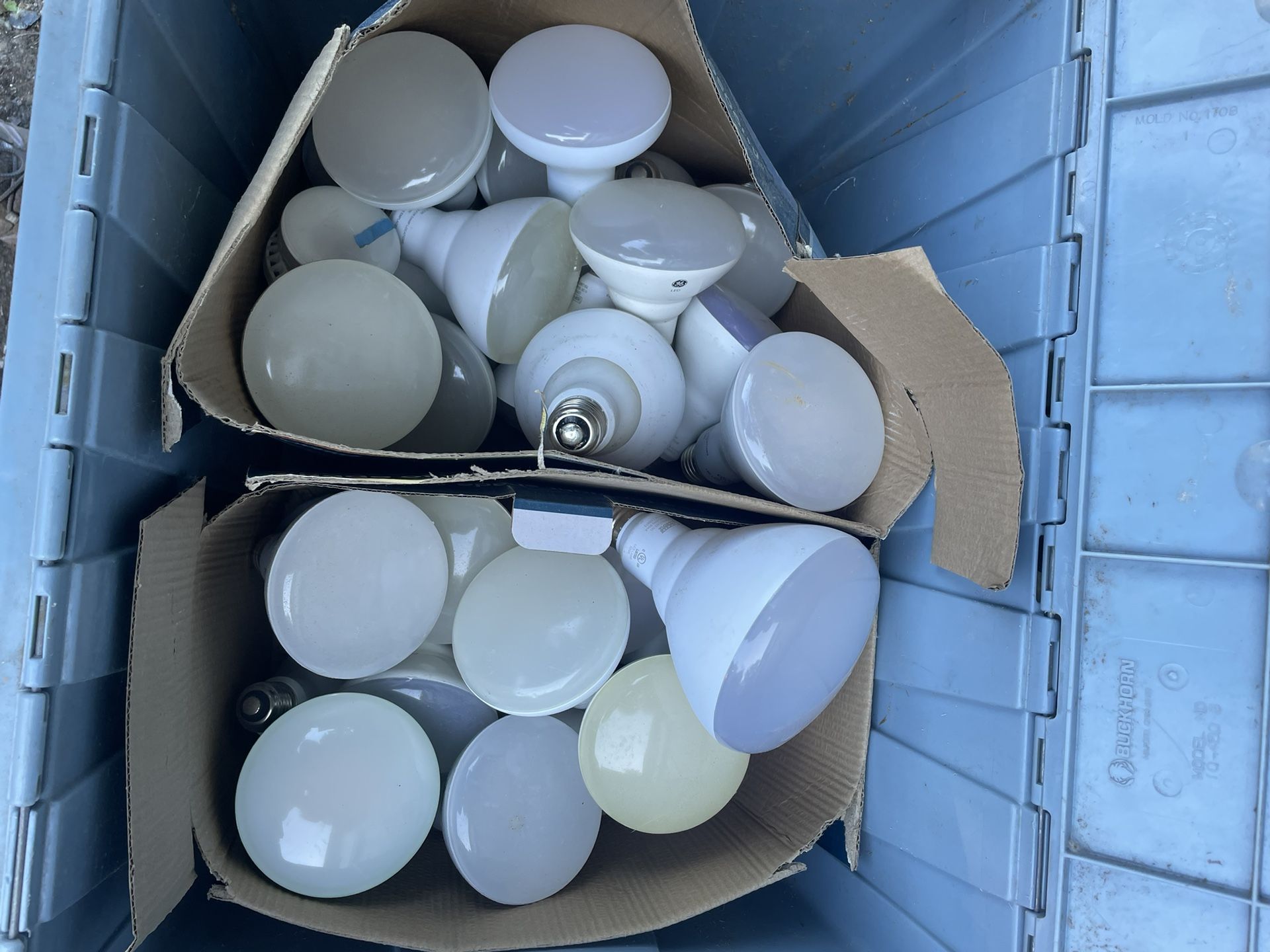 big box of LED bulbs