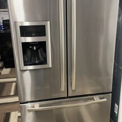Fridge French Door Stainless Steel Bottom Freezer 
