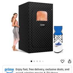 Upgraded Sauna Box for Relaxation, Detoxification, Portable Steam Sauna for Home with Steamer, 