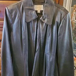 Late 80's Early 90's Vintage Leather Jacket