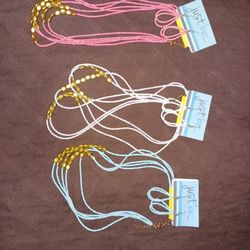 New NECKLACES WITH EARRINGS $5  EACH SET