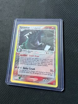 Pokemon Cards EX Delta Species Tyranitar