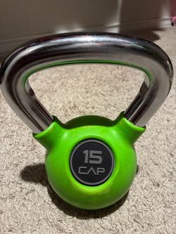 Cap 15LBS Kettlebell