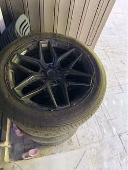 22 inch rims and tires
