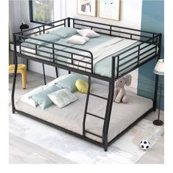 Xl Full Over Queen Floor Bunk Bed 