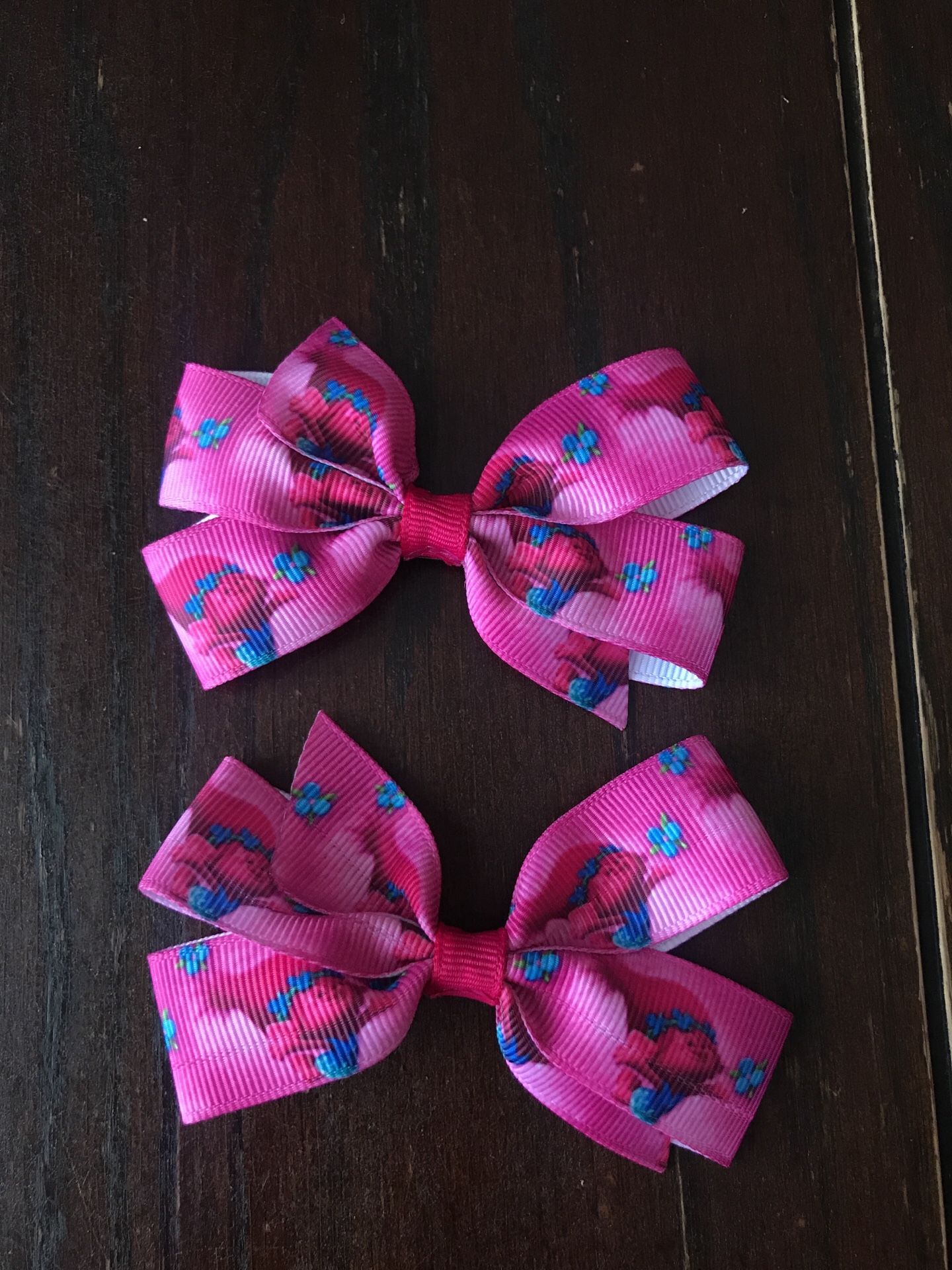Trolls hair bow