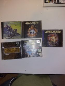 Star wars CD collection