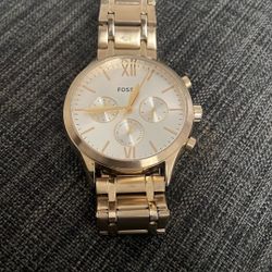 Fossil Watch Gold  