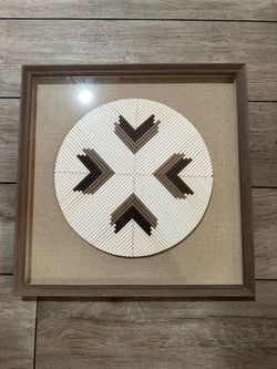 Framed Geometric Wall Art